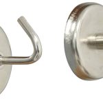 LOT DE 2 CROCHETS MAGNETIQUE CAPACITE 3.6KG