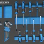 MODULE MOUSSE PLEIN TOURNEVIS ET CLES MALES - 28 OUTILS POUR 72517