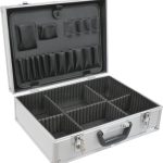 VALISE DE RANGEMENT *ARGENTEE* EN ALU
