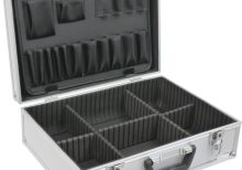 VALISE DE RANGEMENT *ARGENTEE* EN ALU