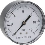 MANOMETRE 1/4" DIAM 63MM /coque