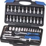 COFFRET DE 46 PCS - DOUILLES 1/4"
